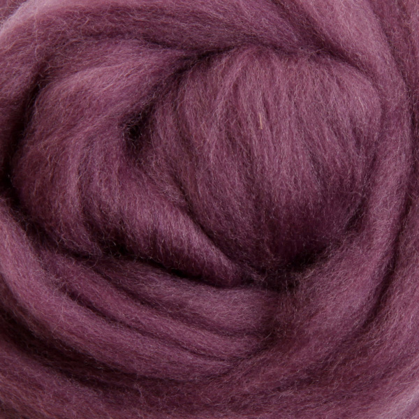 メリノスライバーカラー原毛／グレープジェリー
