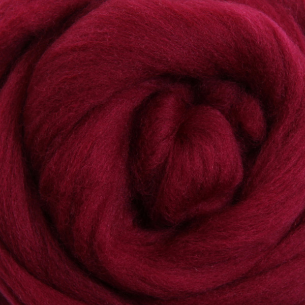 メリノスライバーカラー原毛／ラズベリー